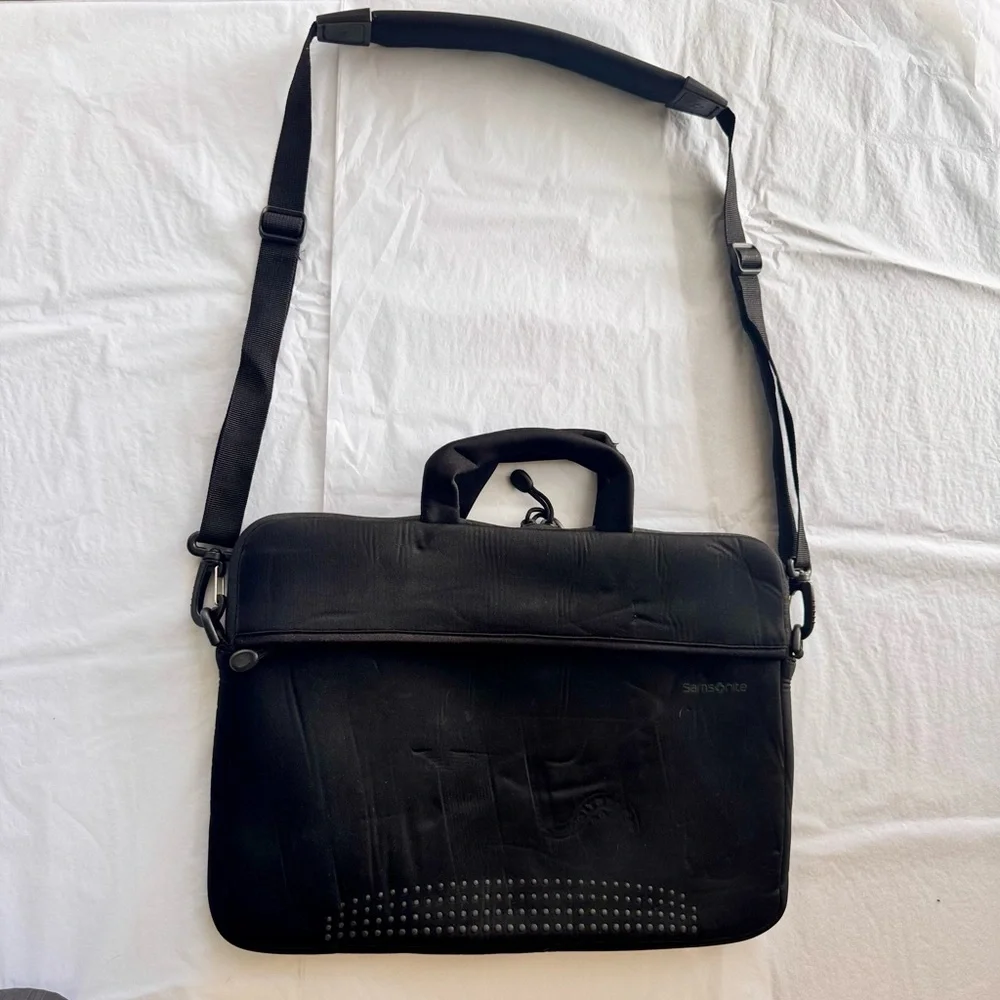 SAMSONITE Aramon 13” Neoprene Laptop Bag Tablet Mac MacBook iPad Case w Strap